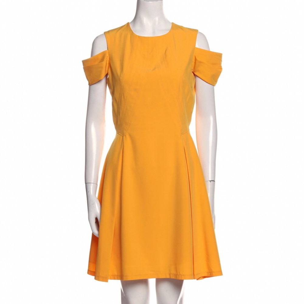 Zack Posen yellow dress